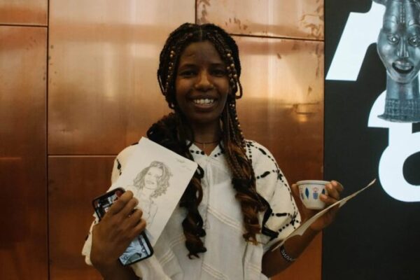 Ethiopian artist, Selamavit Gebrechadik