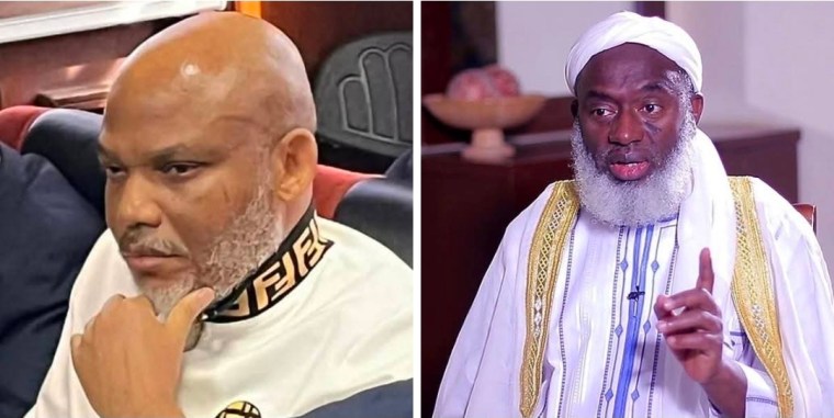 Nnamdi Kanu and Sheikh Gumi