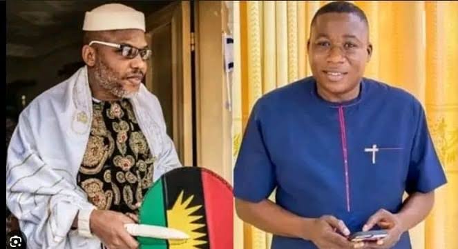 Nnamdi Kanu and Sunday Igboho