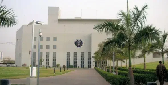 American embassy in Abuja, Nigeria