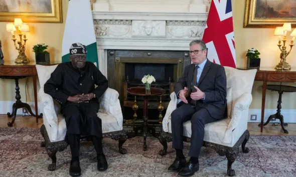 Tinubu and Britain’s Prime Minister Keir Starmer