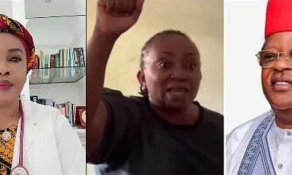 Tracy Ohiri and Dave Umahi