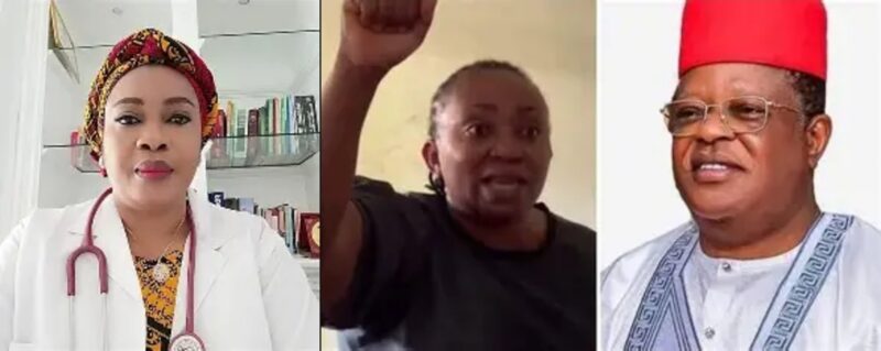 Tracy Ohiri and Dave Umahi