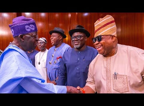 NIGERIAN POLITICIANS -Tinubu and Adeleke
