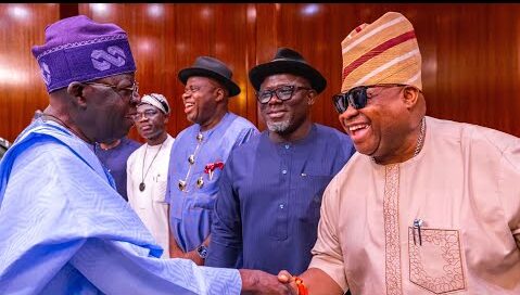 NIGERIAN POLITICIANS -Tinubu and Adeleke