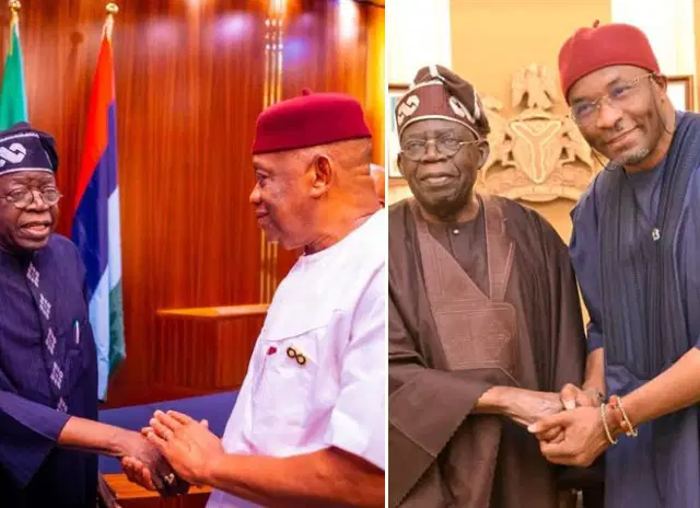 Orji Kalu, Benjamin Kalu and Tinubu