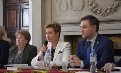 Professor Irina Abramova at the Conference, March 18, 2026.