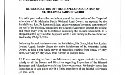 Fr Patrick Mbarah_Catholic Owerri