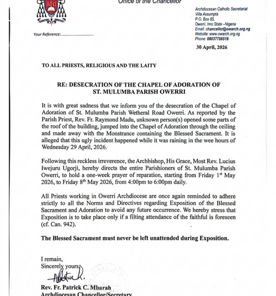 Fr Patrick Mbarah_Catholic Owerri