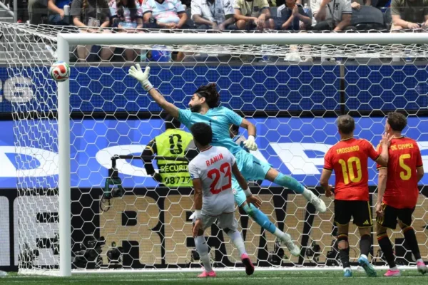 Iran’s goalkeeper Alireza Beiranvand Germany FIFA