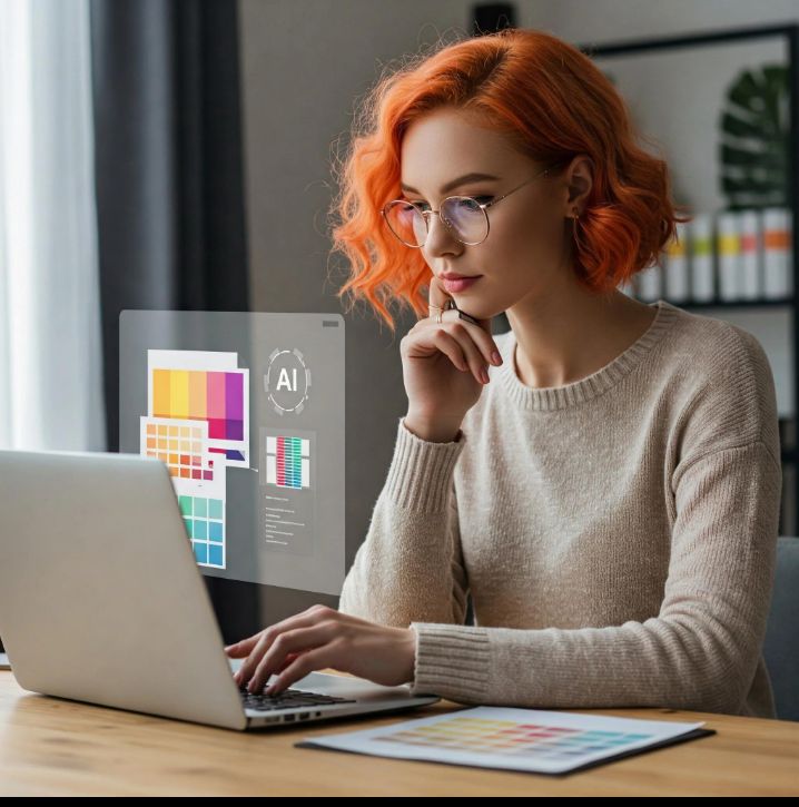 AI Artificial intelligence Woman Work Savvy