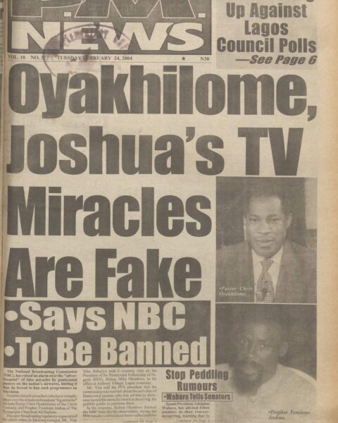 Chris Oyakhilome, TB Joshua, Religion, Church