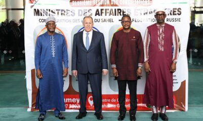 Foreign Ministers of Russia and the Confederation of Sahel States