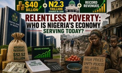 NET RESERVES, FAAC, POVERTY, HUNGER, ECONOMY