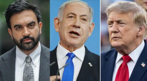 Zohran Mamdani, Benjamin Netanyahu, Trump