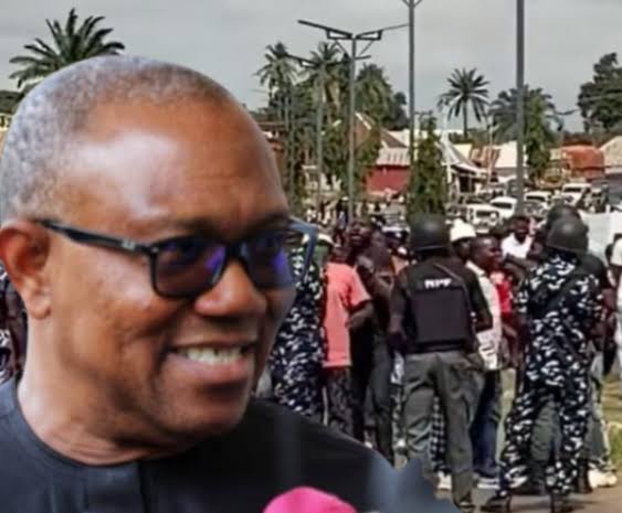 PETER OBI BLOCKADE